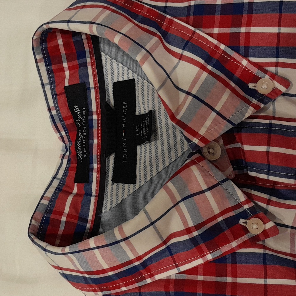 Tommy Hilfiger long sleeve poplin shirt